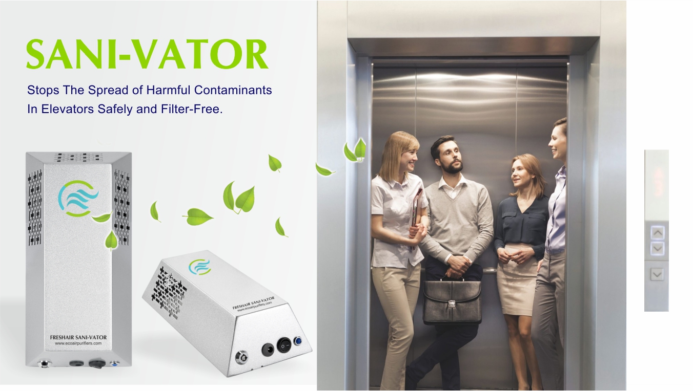 Elevator on sale air purifier